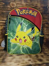 Pokemon Front Pocket  School  Bag Backpack - 16"