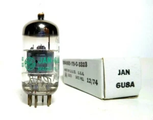 GE USA JAN 6U8A NOS NIB Tube McIntosh MX-110 6KD8 6678 (x 1 pc) - Picture 1 of 2
