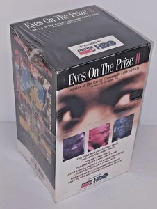 EYES ON THE PRIZE II(2) Pepsi/HBO 4 VHS Box Set America At The Racial Crossroads - Picture 1 of 7