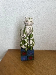 Jim Shore Heartwood Creek Felicity Katze Figur 2003 114423T Cat - Bild 1 von 3