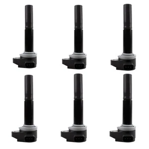 6 Palo Bobinas para Mercury 135-400 Verado 6 Cyl 75 80 90 100 115 - Picture 1 of 9