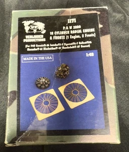 Verlinden Productions 1:48 #1171 P&W 2800 18 Cylinder Radial Engine & 2 Fronts - Picture 1 of 2