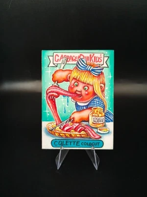 Collectibles Garbage Pail Kids Hand drawn artist's signature Sketch Card 1/1 - Image 1 of 2