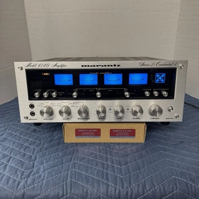 MARANTZ 4140 ESTÉREO 2 - AMPLIFICADOR INTEGRADO QUADRADIAL 4 - MANUTENÇÃO - LIMPO - Imagem 1 de 4