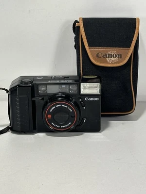 Canon Sure Shot AF35M II 35mm Film Camera W/ 38mm f/2.8 Lens Tested and Working - Image 1 of 4
