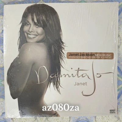  Janet Jackson - Damita Jo 2 LP Vinyl Records Near Mint Vinyl Hyper Sticker  - Image 1 of 3