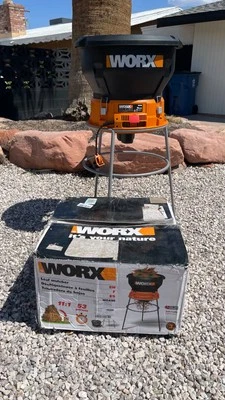 Trituradora de hojas eléctrica WORX WG430 13 amperios excelente estado de funcionamiento * Vegas SOLO PU Foto 1 de 4