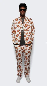SAINT MXXXXXX Pow Algodón Cósmico Pijama Camisa Arte Pop Impresión de Cómic Talla S - Imagen 1 de 9