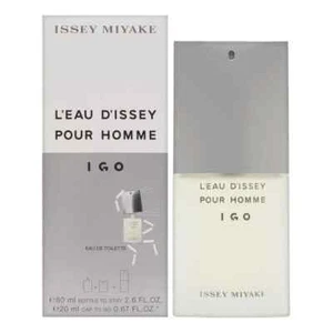 L'EAU D'ISSEY IGO-ISSEY MIYAKE-EDT-SPRAY-0.67+2.6 OZ-20+80 ML-AUTHENTIC-FRANCE - Picture 1 of 2