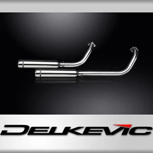 Silenciadores nariz de toro de 16" acero inoxidable escape completo Honda VT750 Shadow Spirit 2008-18 - Imagen 1 de 5