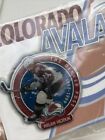 Milan Hejduk 1998-99 Colorado Avalanche LNH hockey revers chapeau épingle sport épingle