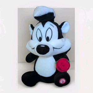 Hallmark WB Looney Tunes Pepe Le Pew Valentine's Day 10" Inch Talking Plush - Picture 1 of 3