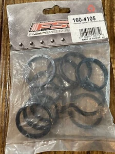 FSA Alloy Headset Spacer - 1 1/8' x 5mm black 10 pack no logo - Picture 1 of 5