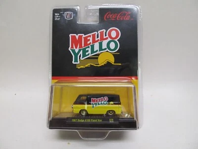 M2 Machines Coca Cola 52500-A28 1967 Dodge A100 Panel Van Mellow Yellow - Image 1 of 2