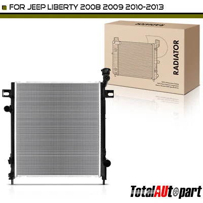 Radiador sin enfriador de aceite para Jeep Liberty 2008 2009 2010 2011 2012 2013 V6 3,7 L Foto 1 de 4