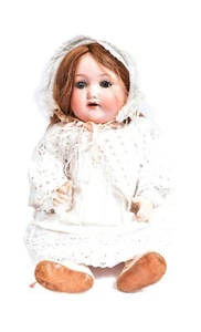 RARE Antique 22" Otto Gans Antique Bisque doll for Armande Marseille 975 A.13.M - Picture 1 of 7