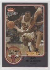 2002-03 Fleer Platinum Finish /100 Jay Williams #187 Rookie RC