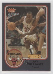 2002-03 Fleer Platinum Finish /100 Jay Williams #187 Rookie RC
