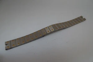 Cartier Santos 18k Gold and S. Steel Bracelet Original Ronde 12mm New Old - Picture 1 of 10