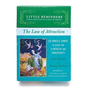 Little Reminders the Law of Attraction: 36 Oracle Cards Guide You to Wealt - Picture 1 of 4