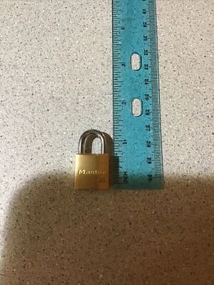 Master Lock 4120Wwg Padlock, Keyed Different, Standard Shackle, Rectangular - Image 1 of 3