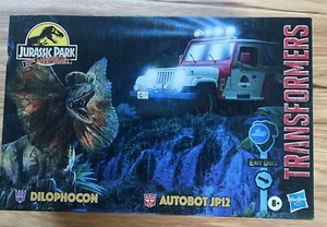 Jurassic Park 30th Anniversary DILOPHOCON vs. Transformers AUTOBOT JP12 - Picture 1 of 3