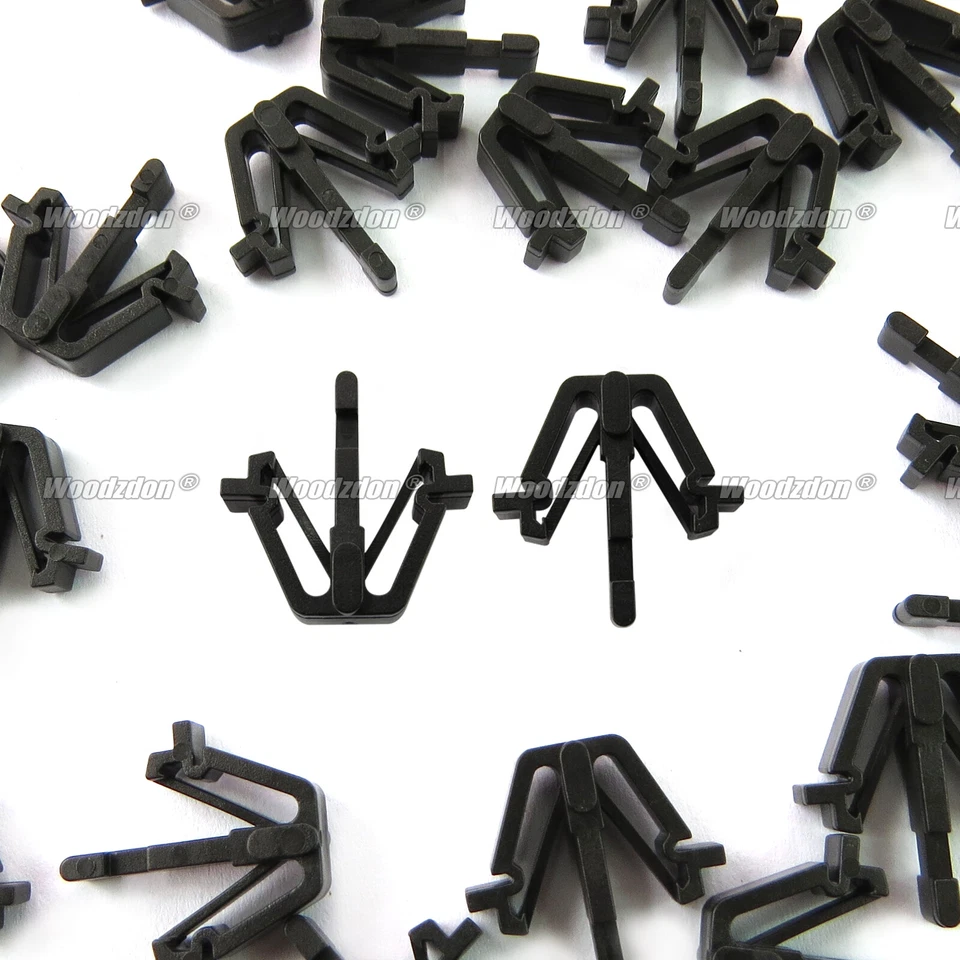 100 Pcs Radiator Grille Rivet Clip A17438 For Toyota Cressida Camry 90467-17004 - Image 1 of 2