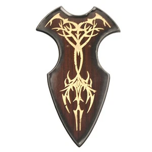 UNIVERSAL WALL DAGGER SWORD MEDIEVAL PAINTED DISPLAY PLAQUE W/ HARDWARE INCLUDED - Picture 1 of 6