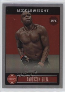 2023 Panini Chronicles UFC Legacy Premium Edition Silver Prizm Anderson Silva