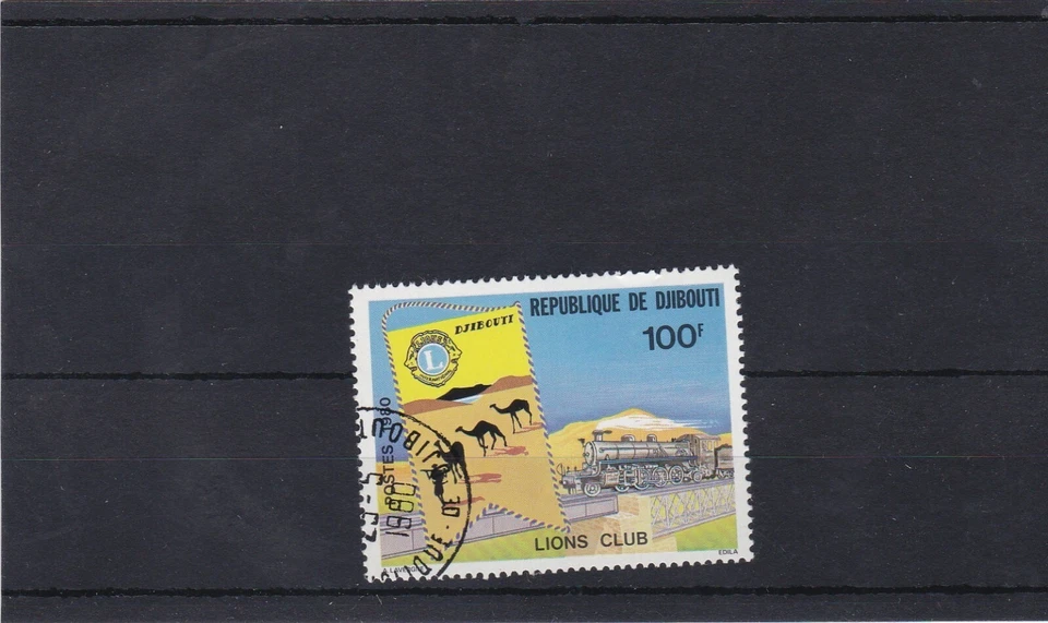 Djibouti - Club de Leones - Sello 100f 1980 Foto 1 de 1
