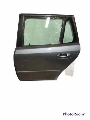 SAAB 9-3 Rear Door Left 03-07 5d 303 Titan Gray Complete W/o Interior Panel - Image 1 of 4