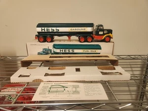 Hess Gasoline Fuel Oil Tanker Truck 1977 Hess Toy Truck Collection MIB L1002 - Picture 1 of 14