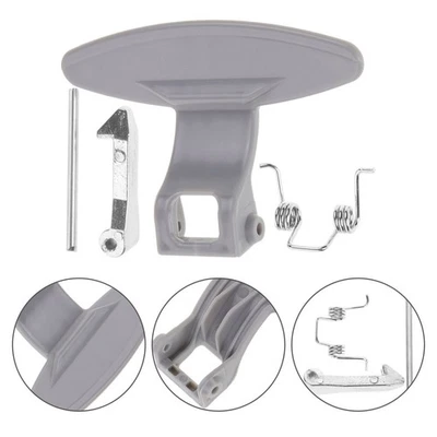  1 set di maniglia per porta della lavatrice a tamburo, parti di ricambio per - Immagine 1 di 4