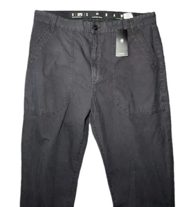 Pantalones G-Star Raw 3D Fatiga Boyfriend para mujer talla 31 caviar vintage de lona negros - Imagen 1 de 7