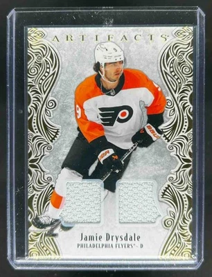 2025-26 UD Artifacts Jamie Drysdale Veterans Material Jersey Gold #/299 - Image 1 of 2
