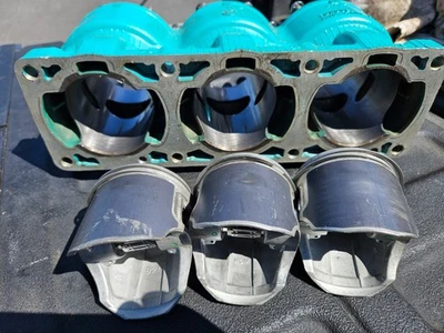 Kawasaki ZXI 1100 jet ski stx     CYLINDER JUG PISTONS TOP END COMPLETE NEW BORE - Image 1 of 4