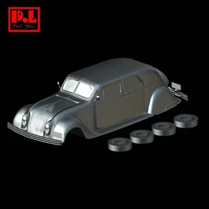 STL File - Chrysler Airflow (1934) - 3D Print 1/87 64 43 32 24 18 Greenlight GMP - Picture 1 of 7
