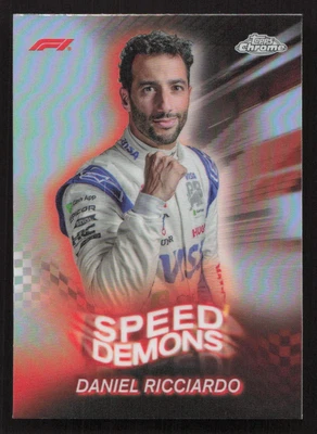 2024 Topps Chrome Formula 1 Daniel Ricciardo Speed Demons #SD-18 Card - Image 1 of 2