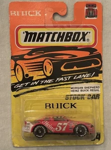 Custom 1/64 NASCAR Matchbox Diecast- Morgan Shepherd 1988 #57 Heinz Buick Regal - Picture 1 of 9