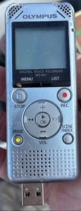 OLYMPUS WS-801 Backlit Digital Voice Recorder Player W/ USB *100% WORKING* - Picture 1 of 7
