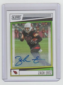 ZACH ERTZ Lot 2022 Score Autograph #145 SP AUTO w/ 2013 Topps & Score RCs - Picture 1 of 2