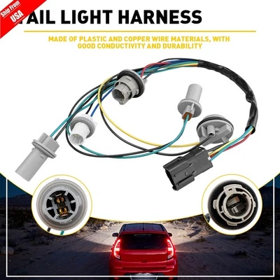 LH or RH Tail Lamp Harness NON-LED For Kia Soul EV 2015-2019 92450-B2000 NEW - Imagem 1 de 4