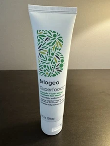 Briogeo Superfoods Avocado Kiwi Mega Moisture Mask 2 oz 60 ml Large Travel Size - Picture 1 of 2