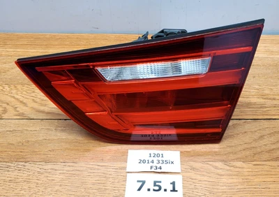 ✅ 14-16 原始设备制造商宝马 F34 GT 335 后尾灯右乘客侧停车灯内 — 第 1/4 张图片