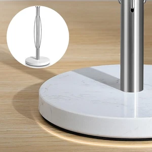 Heavy Marble Base Paper Towel Holder Countertop - Standing Paper Towel Roll H... - Picture 1 of 7