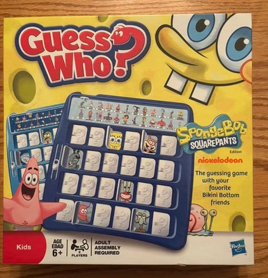 Guess Who? Game -SpongeBob Edition- Complete - Image 1 of 4
