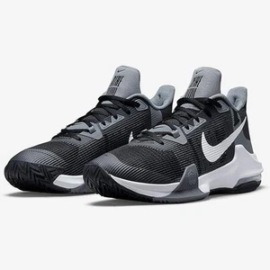 NIKE Men 8.0US Air Max Impact 3 Black/White/Grey Dc3725-001 Basketball - Picture 1 of 5