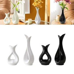 Decorative Flowers Vase Modern Vase Romantic Nordic Table Centerpieces Boho - Picture 1 of 28