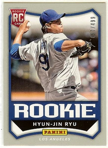 2013 Panini Father's Day Hyun-Jin Ryu RC Rookie 97/499 - Picture 1 of 1