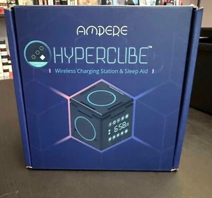 Ampere HyperCube Foldable Wireless Charger & LED Alarm Clock - Photo 1 sur 9